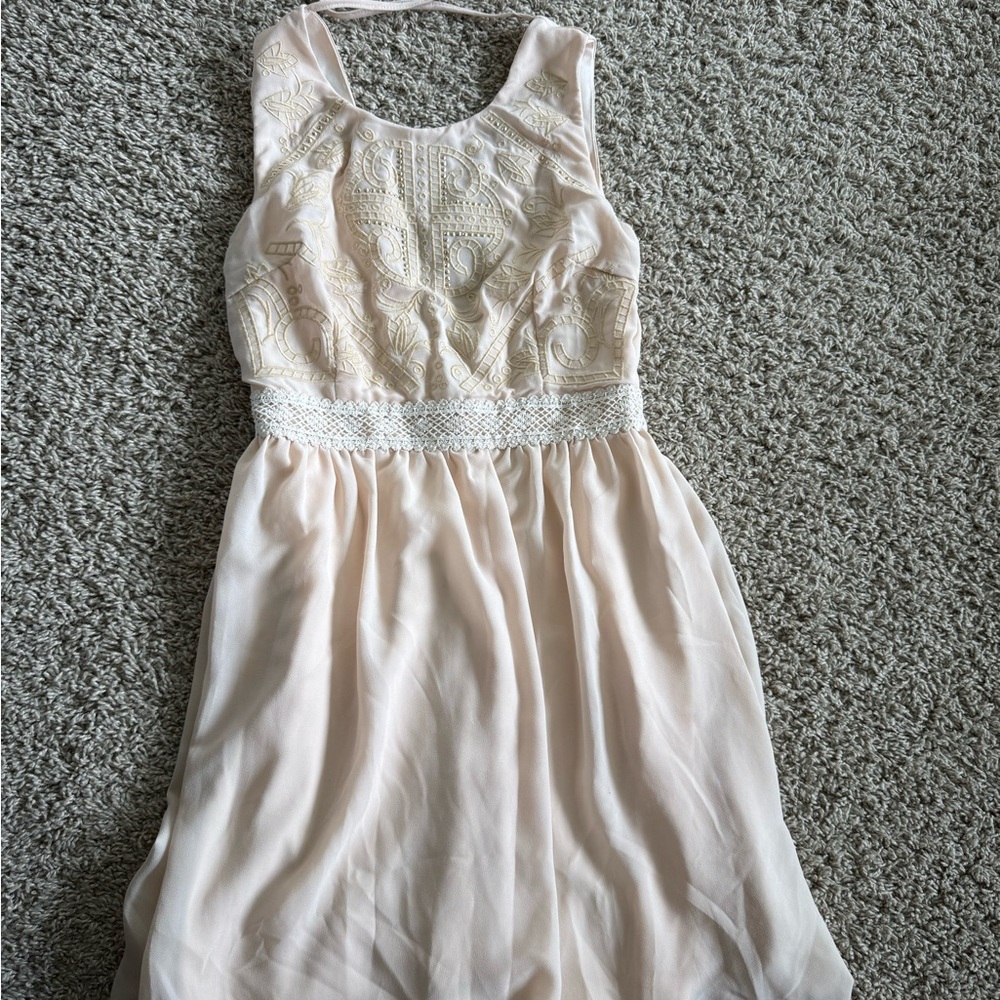 Elegant Cream Dress